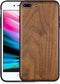 Wood Case for iPhone 7 Plus/8 Plus -Real Natural Wood- Slim Shockproof Hybrid Wooden Cover for iPhone 7P/8P (Walnut)...