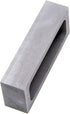Graphite Ingot Mold, High Purity Refining Graphite, Melting Casting Mould for Gold Silver Aluminum Copper Brass Zinc Plumbum and Alloy Metals (4.9...