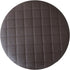 Levoberg Round Stool Cushion Faux Leather Barstool Chair Cover with Elastic 13.77inch Brown Lattice...
