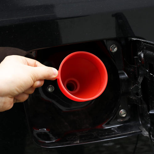 Flexible Fuel Funnel with Long Hose Plastic Small Wide Mouth Filling Funnel Car Funnel for Engine Oil Gas Fuel Gasoline Diesel Water Fluid Liquid ...