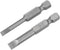 uxcell 4mm and 6mm Magnetic Slotted Screwdriver Bit Set, 1/4" Hex Shank 2" Length S2 Power Tool, 15-Piece...