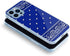 Phone Case Bandana Compatible with iPhone 13 Pure Clear Blue Phone Case Waterproof Royal Accessories Charm, Green......
