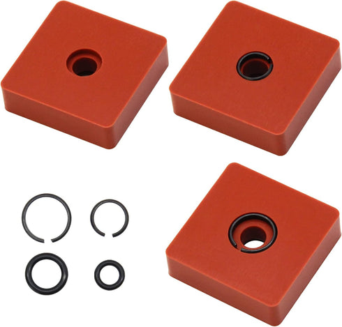(5+5 Sets) 3/8" & 1/2" Impact Wrench Retainer Rings with O-ring, Fit For Electric/Pneumatic Wrench, Including Anvil Retaining Ring Install Tool...