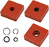 10+10 Sets 3/8" & 1/2" Impact Wrench Retainer Rings with O-ring, Fit For Electric/Pneumatic Wrench, Including Anvil Retaining Ring Install Tool (R...