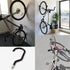 8 Inches Extra Large Mountain Bike Storage Hook Set, Heavy Duty Garage hook Set Pack of 2...