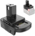for Dewalt & for Milwaukee to Ryobi Battery Adapter, Fit for Dewalt 18v-20v & for Milwaukee 18v M18 Lithium Batteries, DM18RL converter use for Ry...