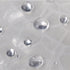 AooHome Clear EVA Shower Curtain Liner, 3D Water Cube Shower Curtain with Bottom Magnets, Heavy Duty, 72x72 Inch, Semi Transparent...