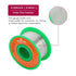 Solder Wire Rosin Core No Lead Electrical Solder Wire Thin 0.6mm 50g Fine Solder with Flux 2.5 PB Free Sn99 Ag0.3 Cu0.7 Flow 0.11lb Electronics So...