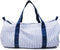 Kids Travel Overnight Bag Seersucker Carry On Lightweight Weekender Duffel Bag for Boys and Girls (Navy)...