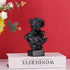 LCCCK 6" H Black Greek Mythology Bust Statue, Resin Aphrodite Statue and Sculpture for Coquette Room Decor, Dark Academia Room Decor, Bookshelves,...