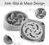 MateeyLife Slow Feeder Dog Bowls, Anti-Choking Puzzle Dog Food Bowls, Non Slip Interactive Dog Feeding Bowls Slow Down Eating, Bloat Stop Maze Dog...