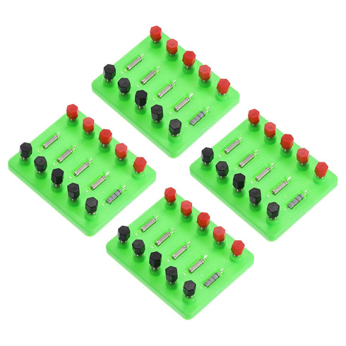 PATIKIL 5 Ohm 10 Ohm 15 Ohm 20 Ohm x Ohm Resistor, 4Pcs Load Resistor LED Resistor DIY Electronic Kits for Physics Laboratory Equipment Electronic...