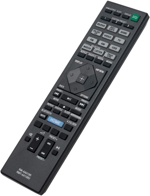 RMT-AA130U RM-AAU190 Replace Remote Control Applicable for Sony STR-DN1060 STR-DN860 STR-DH550 STR-DH750 STRDN1060 STRDH550 STRDH750 Home Theatre ...