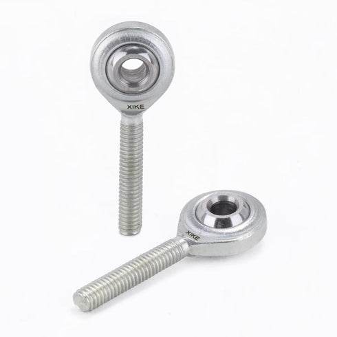 XIKE 2 Pcs SA3 Joint Rod End Bearings Bore 3mm, Male Thread Right Hand Fits DIY/3D Printing/Hydraulic Cylinders, CNC/Package/Engineering/Agricultu...