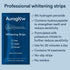 Auraglow Teeth Whitening Strips, Sensitive Whitening Strips, 14 Whitening Treatments, 8% Hydrogen Peroxide with Nano Hydroxyapatite (nHAp) to Redu...