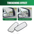 2 PCS Blind Spot Mirrors for Car Rearview Mirrors, Dual-curvature Mirror Rectangular Reversing Assist Adjustable Blind Spot Mirrors, Vision-expand...