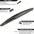 For Genuine 15276248 Window Wiper Arm Set-Replacement For GMC Acadia,Saturn Outlook 2007-2012, Rear Windshield Wiper Arm Blade Assembly-Factory OE...