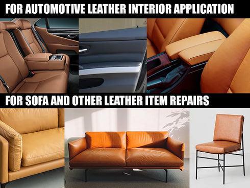 Leather Repair Tape – 12 X 48 inches Self Adhesive Sticker Waterproof Stretch Repair Patch Kit for Sofa Seating Couch Car Seat Drivers Seat Furnit...