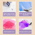 LYML.E1 2PCS Mini Watercolor Sketchbook,Portable Mini Watercolor Notebook, Travel Sketchbook,300g Watercolor Textured Drawing Papers. (Pink and Pi...