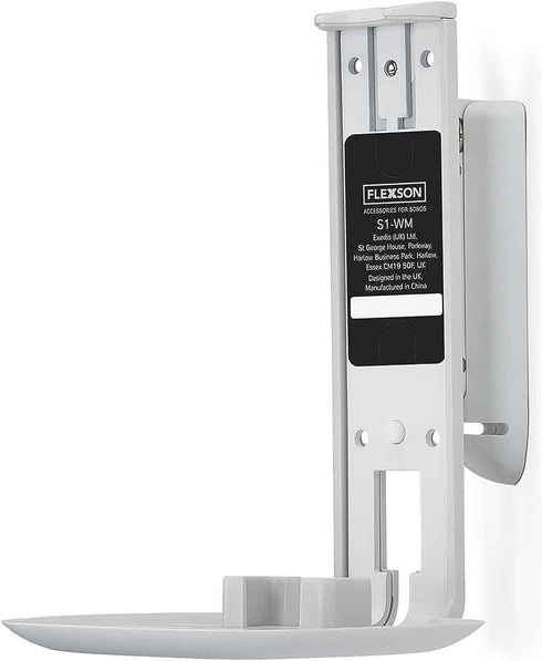 Flexson Wall Mount for SONOS One (Single, White)...