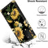 KANGHAR Designed for Samsung Galaxy A03S 5G Case Sunflower with Screen Protector Lanyard Strap Ring Holder Kickstand for Women Girls Flower Floral...