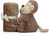Jellycat Bashful Monkey Soother, 13.5 inches - Security Blanket & Lovey for Babies - Baby Gift...