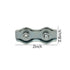 12 pcs M5 Poly Rope Connectors, Wires Splicer Galvanized Steel Connectors for Electric Fences Wires...