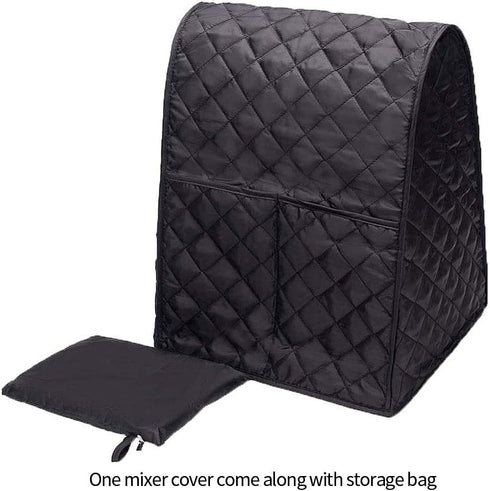 Kitchen Aid Mixer Cover, Black Mixer Covers, Stand Mixer Accessories Compatible With Kitchenaid Hamilton Mixers, Mixer Dust Cover Fits Fits All Ti...