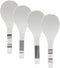 4 Piece Ceramic Rice Paddle Spoon and Spatula Set, Heat Resistant Rice Scooper, Kitchen Cookware for Rice Mashed Potato...