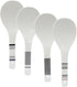 4 Piece Ceramic Rice Paddle Spoon and Spatula Set, Heat Resistant Rice Scooper, Kitchen Cookware for Rice Mashed Potato...