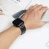 iiteeology Compatible with Apple Watch Bands 44mm Series 6 5 4 Se, Upgraded Stainless Steel Band with iWatch Screen Protector Case for Men Women B...