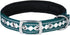 Blueberry Pet Soft & Safe 3M Reflective Jacquard Neoprene Padded Adjustable Dog Collar with Metal Buckle - Teal Blue, Neck 17-20.5", for Large Bre...