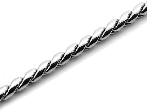 Mogoko Stainless Steel Dog Choke Chain Collar, Puppy Metal Snake Chain Pet Show Slip Collar Choker for Training Walking (Silver;20.0"*4.0mm)...