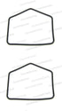 2 X CARBURETOR CARB REPAIR REBUILD KIT & Float Fit for 68-73 CB350 CL350 CB 350...