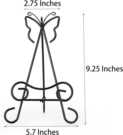 Garden Stone Stand,Garden Stone Easel,Stone Display Stand, Iron Display Stand (Set of 1)...