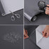 Abyssaly Gray Wallpaper Glossy Vinyl Film Removable Self-Adhesive Peel and Stick Wallpaper Decorate Grey Paintable Wallpaper Kitchen Cabinet Furni...