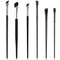 Qianyu 6 Pcs Eyeliner Brushes Fine Angled Precision Makeup Brushes Set Ultra Thin Slanted Flat Angle Eyebrow Brush Sickle Point Eye Line Applicato...