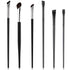 Qianyu 6 Pcs Eyeliner Brushes Fine Angled Precision Makeup Brushes Set Ultra Thin Slanted Flat Angle Eyebrow Brush Sickle Point Eye Line Applicato...