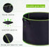 Niurui 5-Pack 10 Gallon Grow Bags Heavy Duty 300G Thickened Nonwoven Fabric Pots Plant Grow Bags with Handles...