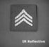 2” x 2” Multicam OCP IR US Army Rank IR Flag Patch with Hook Fastener (E5 Sergeant)...