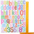 357PCS 2 Inches Large Letter Stickers, Self Adhesive Alphabet Number Set, Letter Decals for Bulletin Board Scrapbook...