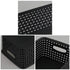 6-pack Black Woven Plastic Storage Baskets Organizing Bins...