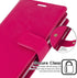 GOOSPERY Mansoor Wallet for Samsung Galaxy S10 Plus Case (2019) Double Sided Card Holder Flip Cover - Hot Pink...