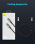 Baseus USB C Cable, 100W PD 5A QC 4.0 Fast Charging USB C to C Cable, Zinc Alloy Nylon Braided USB Type C Charger Cable for iPhone 15/Pro/Plus/Pro...