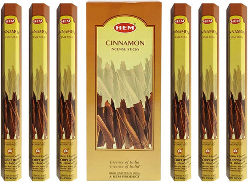 Cinnamon Incense Sticks and Incense Stick Holder Bundle Insence Insense Hem Incense Sticks...