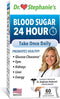 Blood Sugar 24 Hour - 7 in 1 Formula with Cinnamon, Banaba, Chromium, Milk Thistle, & More - Once Daily Supplement by Dr. Stephanie's...