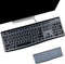 2 Pack Keyboard Cover for Logitech K120 & MK120 Ergonomic Desktop USB Keyboard, Logitech K120 & MK120 US Layout Waterproof Anti-Dust Keyboard Skin...