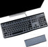 2 Pack Keyboard Cover for Logitech K120 & MK120 Ergonomic Desktop USB Keyboard, Logitech K120 & MK120 US Layout Waterproof Anti-Dust Keyboard Skin...