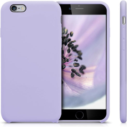 kwmobile Case Compatible with Apple iPhone 6 / 6S Case - TPU Silicone Phone Cover with Soft Finish - Lavender...