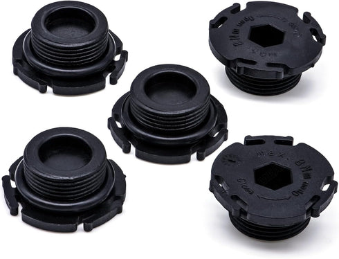5 PCS Engine Oil Pan Drain Plug with O-Ring Seal 11137605018 Fit for Rear-Wheel Drive BMW 228i 320i 328i 428i 528i X1 X3 Z4...
